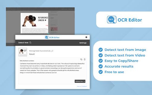 image for OCR Editor - Text from Image
