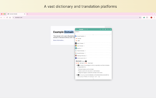 image for Saladict - Pop-up Dictionary and Page Translator