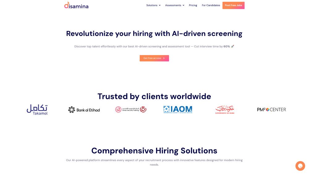 image for Disamina AI - Hiring Platform