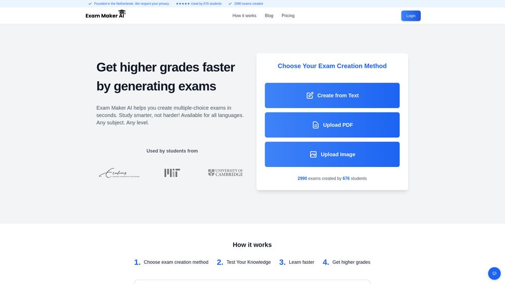 image for Exam Maker AI