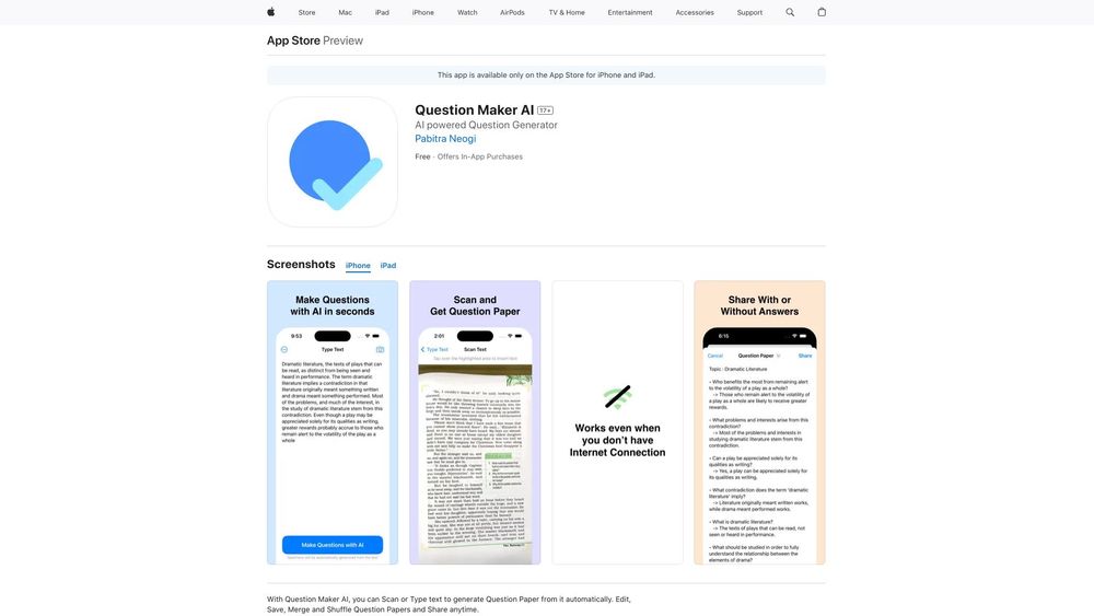 image for Question Maker AI