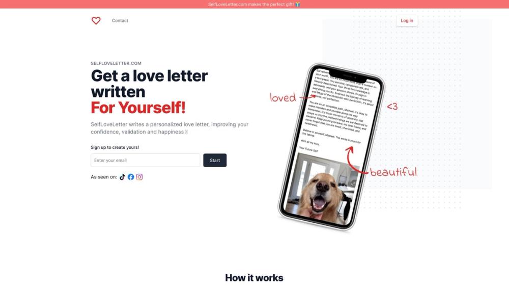 image for SelfLoveLetter