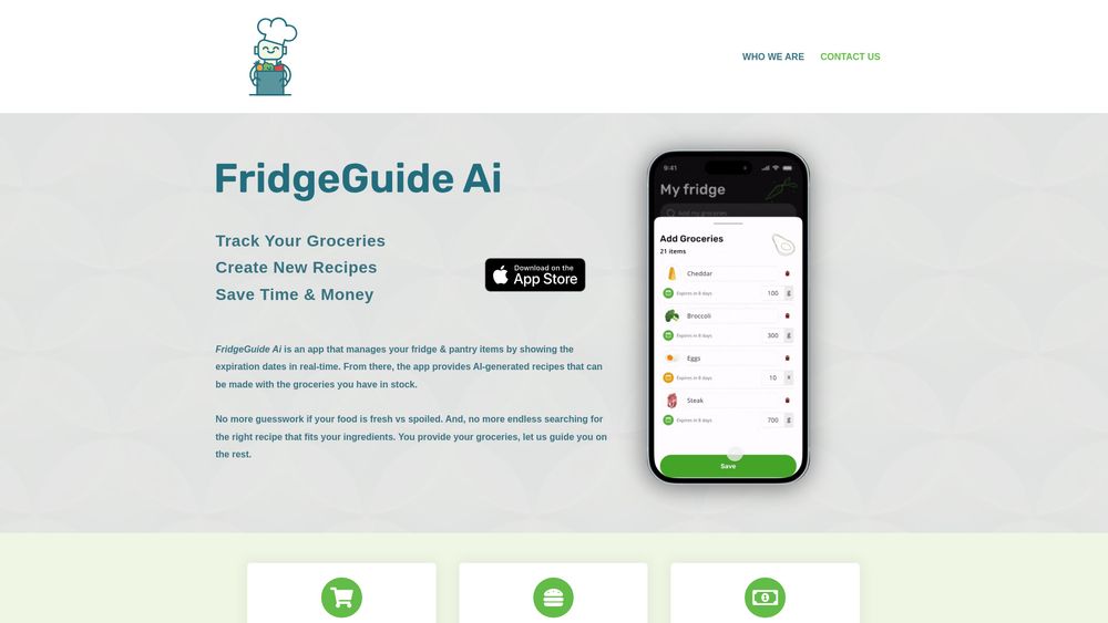image for FridgeGuide Ai