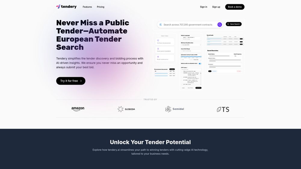 image for Tendery.ai