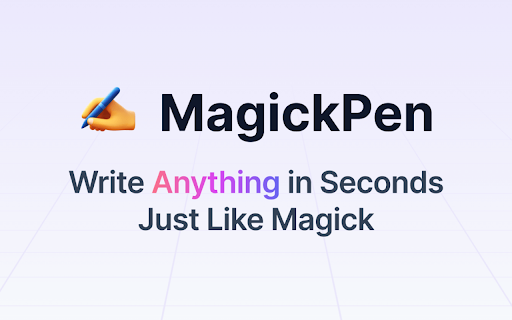 image for MagickPen - ChatGPT Writing Assistant