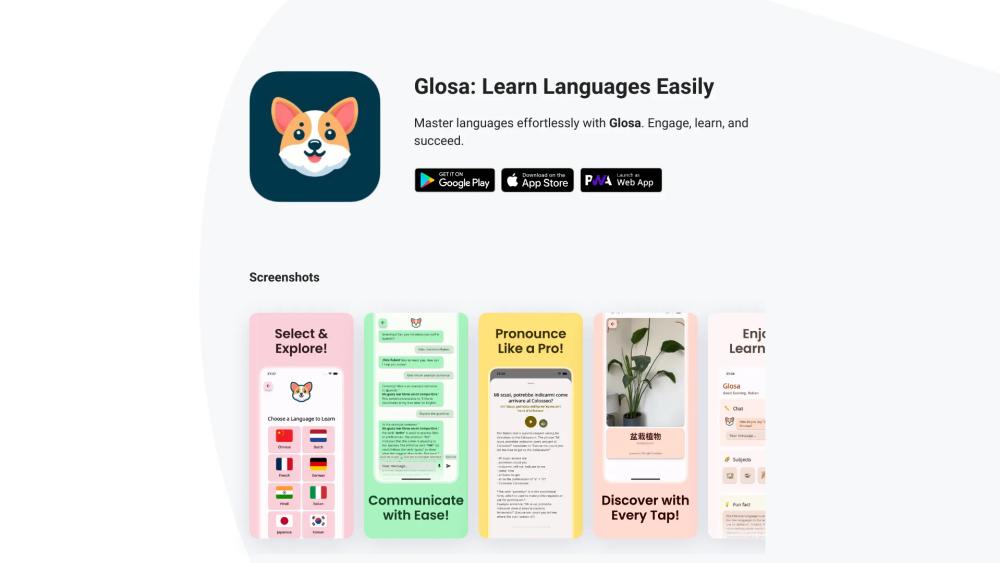 image for Glosa: Learn Languages Easily