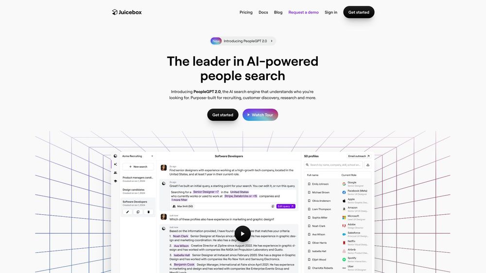 image for Juicebox (PeopleGPT)