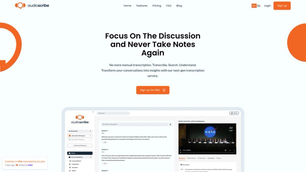 image for AudioScribe.io
