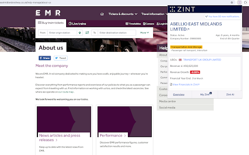 image for Zint Spotlight - Understand The Business Behind Any Website