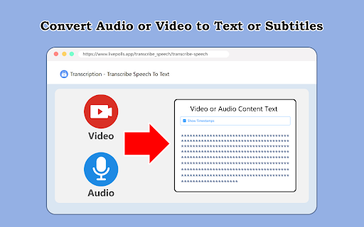 image for Transcription - Transcribe Speech To Text