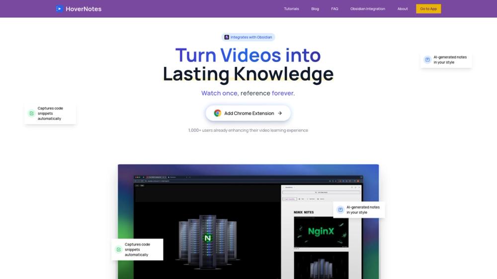 image for HoverNotes