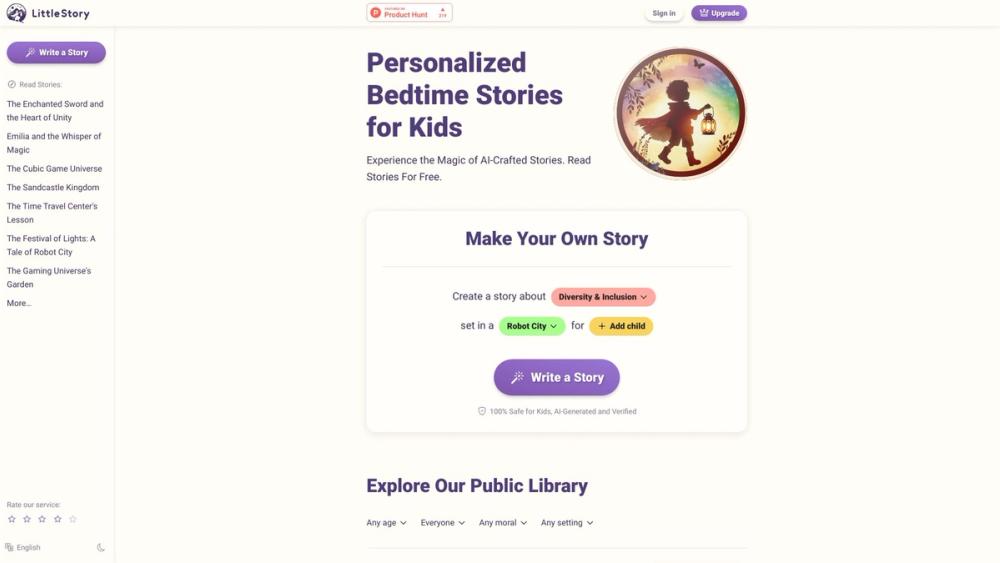 image for LittleStory.io