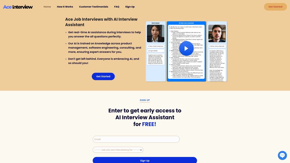 image for Ace Interview - AI Interview Assistant