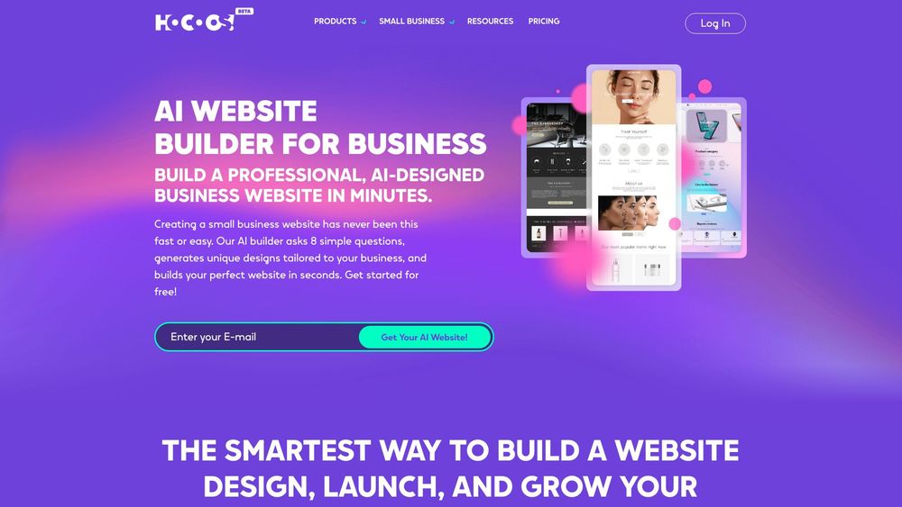 image for Hocoos AI Website Builder