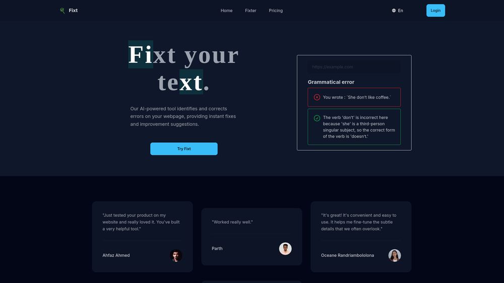 image for Fixt
