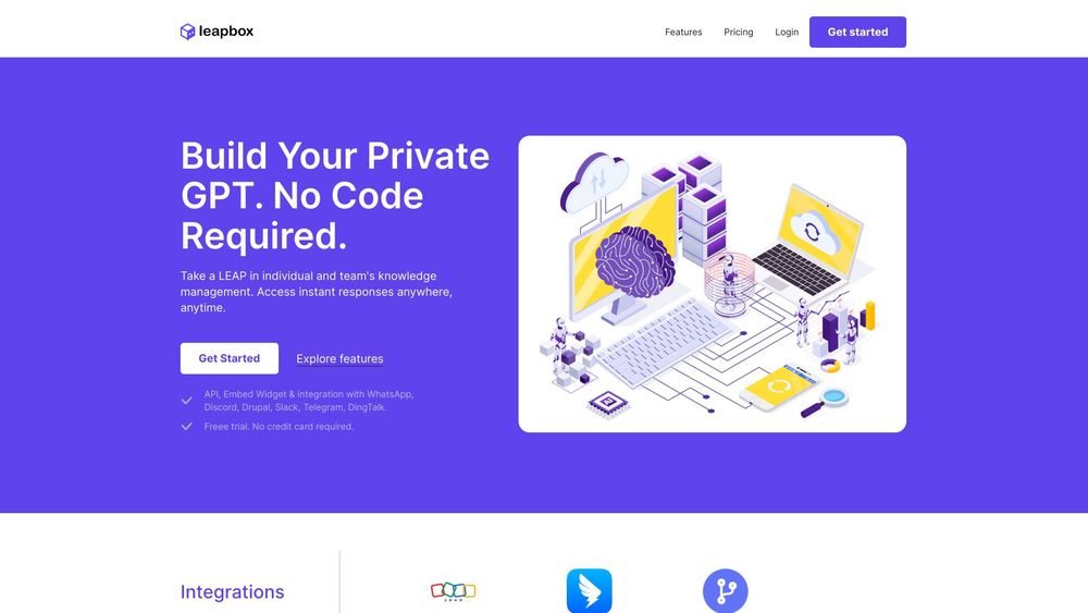 image for Build Your Private GPT. No Code Required