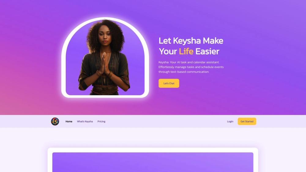 image for Keysha AI : Your own hyper assistant!