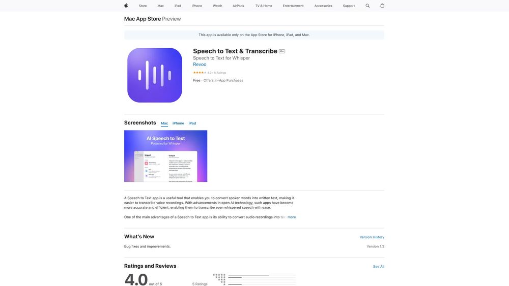 image for AI Speech to Text