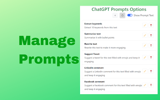 image for ChatGPT Prompts