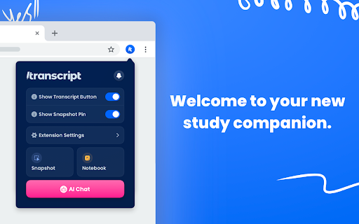 image for Transcript - AI Study Companion