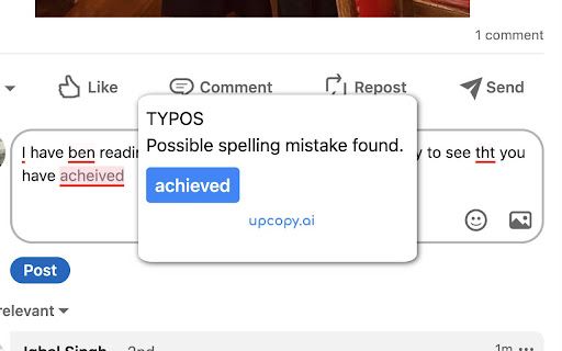 image for Upcopy.ai Chrome Extension