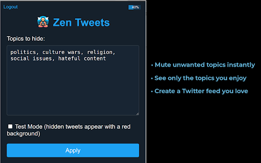 image for Zen Tweets