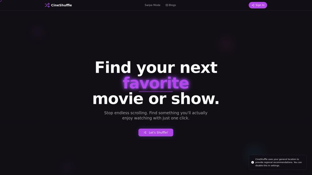 image for CineShuffle