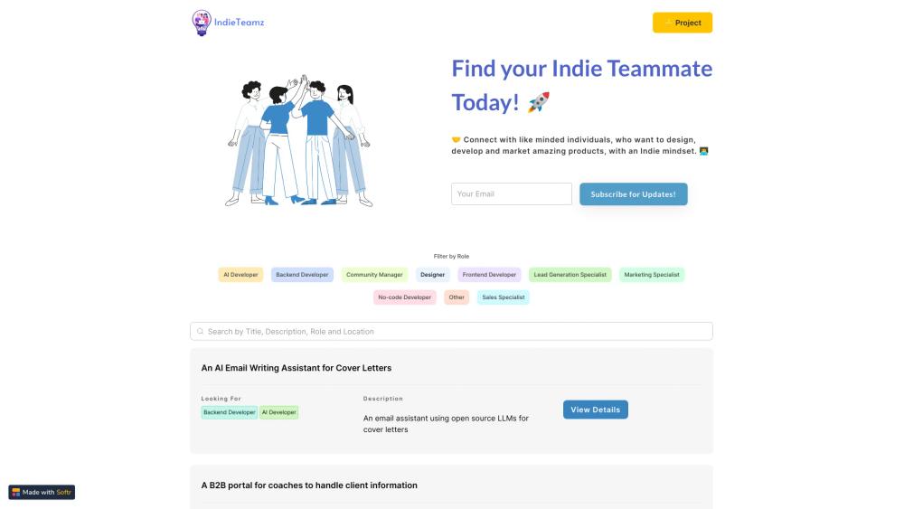 image for IndieTeamz