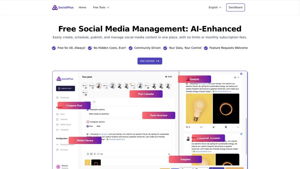 image for SocialPlus AI