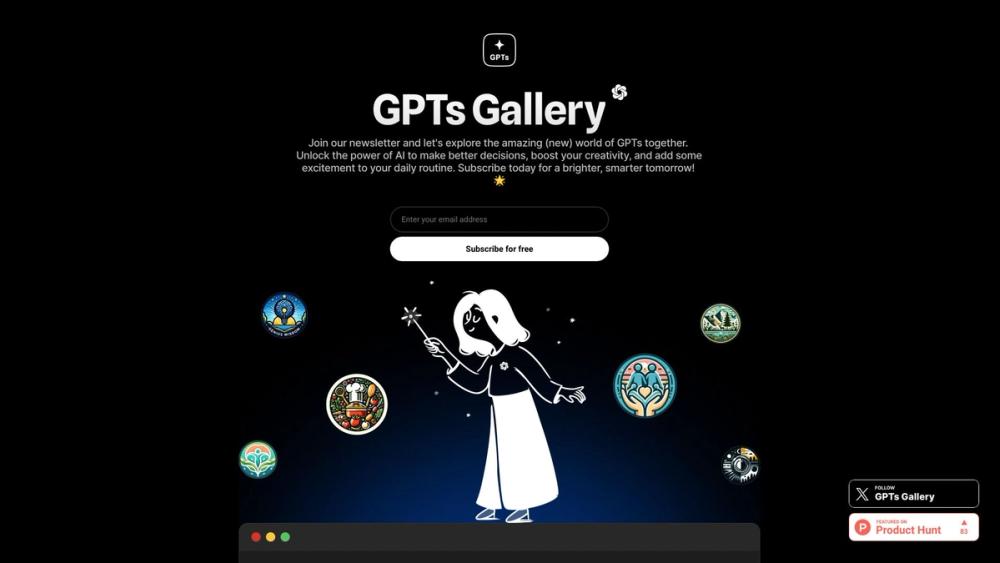 image for GPTs Gallery