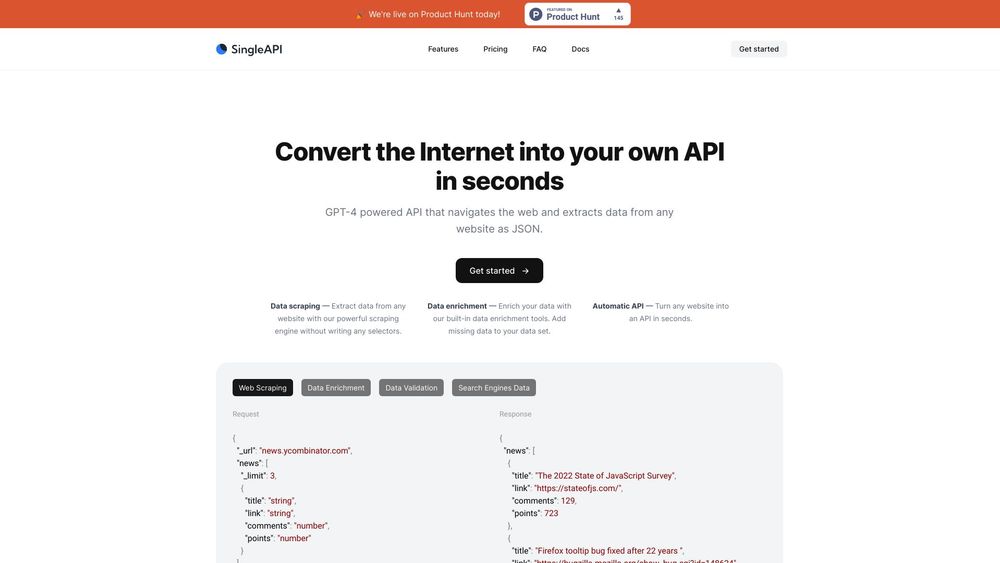 image for SingleAPI