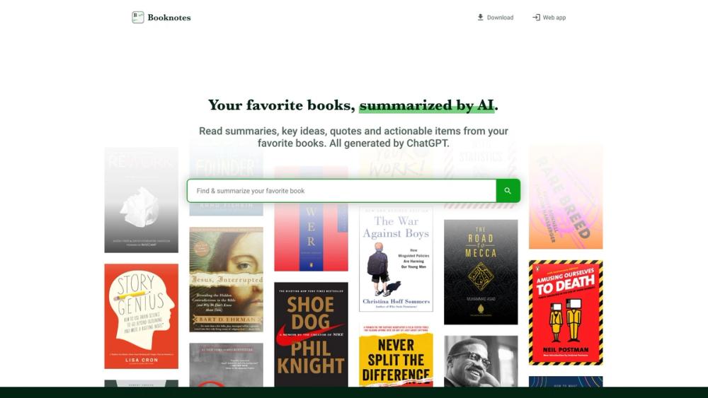 image for Booknotes