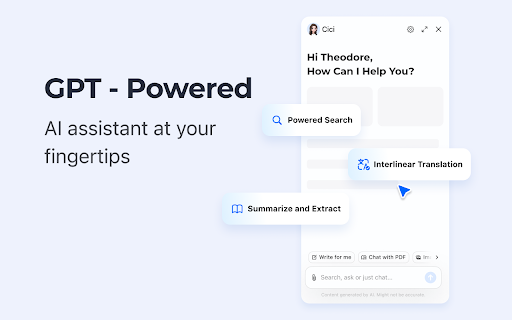 image for Cici, browser AI copilot.