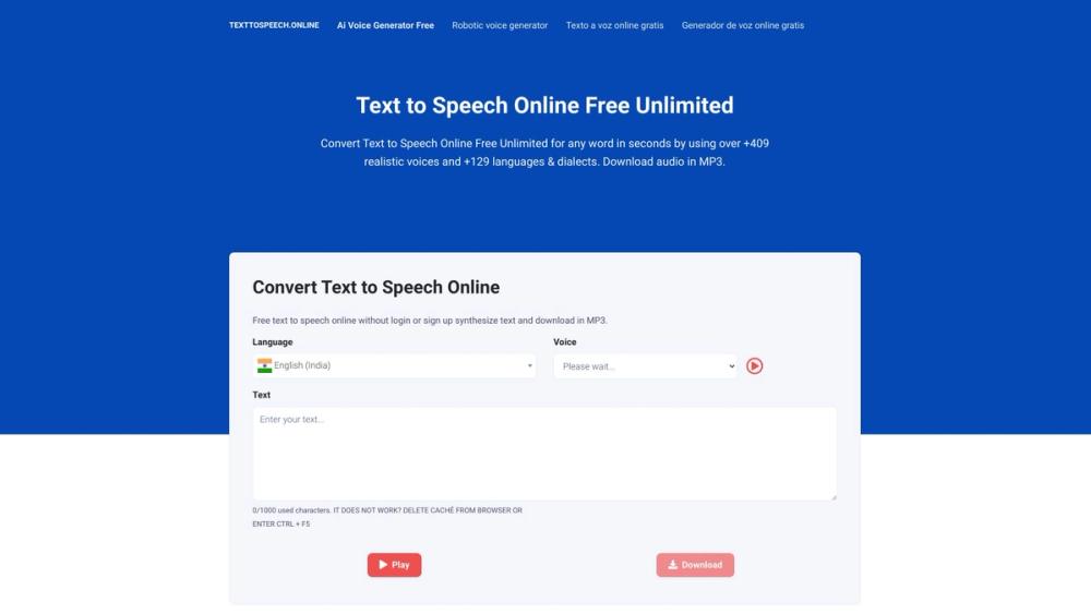 image for Text to Speech Online