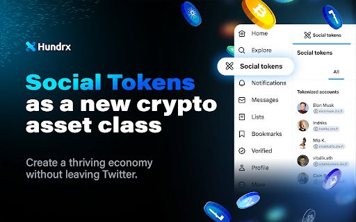 image for Hundrx - Upgrade Twitter to Web3 with AI