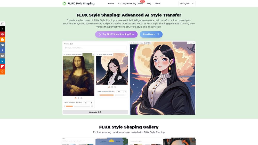 image for FLUX Style Shaping