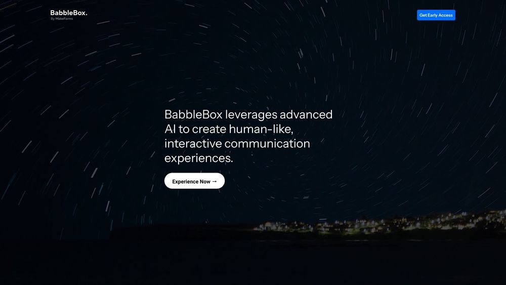 image for BabbleBox.ai by MakeForms.io
