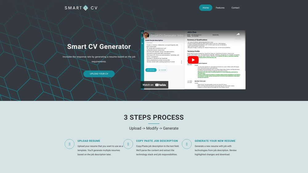 image for Smart CV Generator