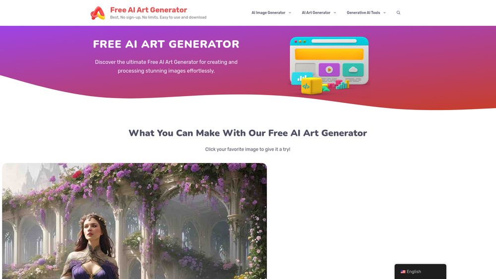 image for AI Art Generator | 100% Free
