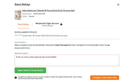 image for OnuAl: Ücretsiz Yapay Zeka Müşteri Temsilcisi