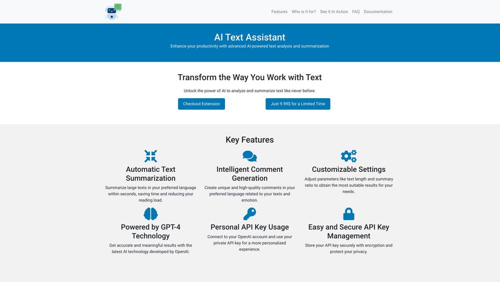 image for AI Text Assistant