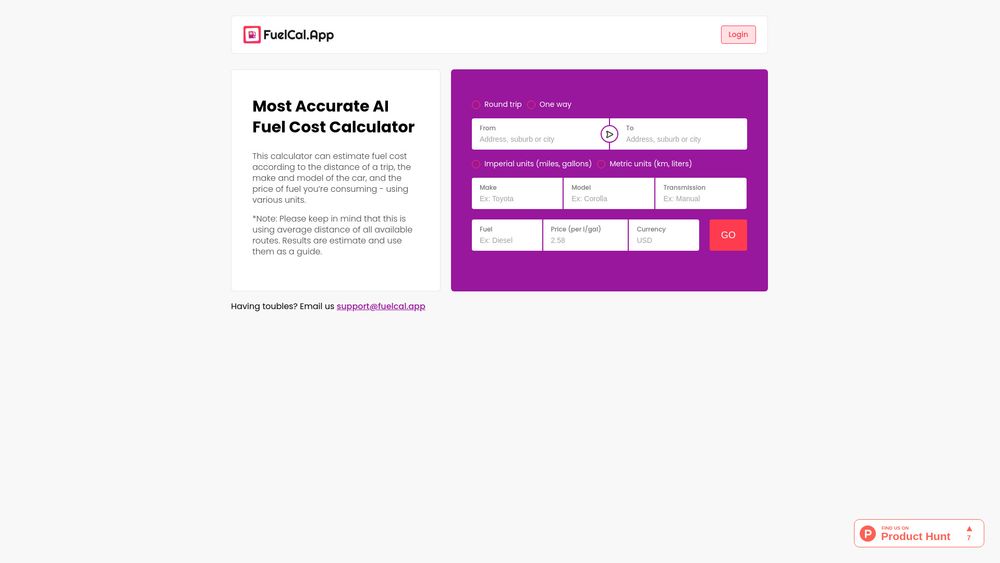image for FuelCal.App
