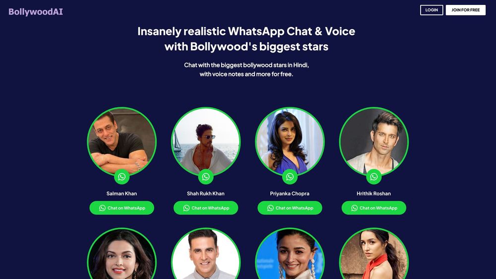 image for BollywoodAI - Hindi 'Voice AI