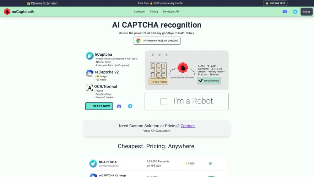 image for noCaptcha: Automatic CAPTCHA Solver