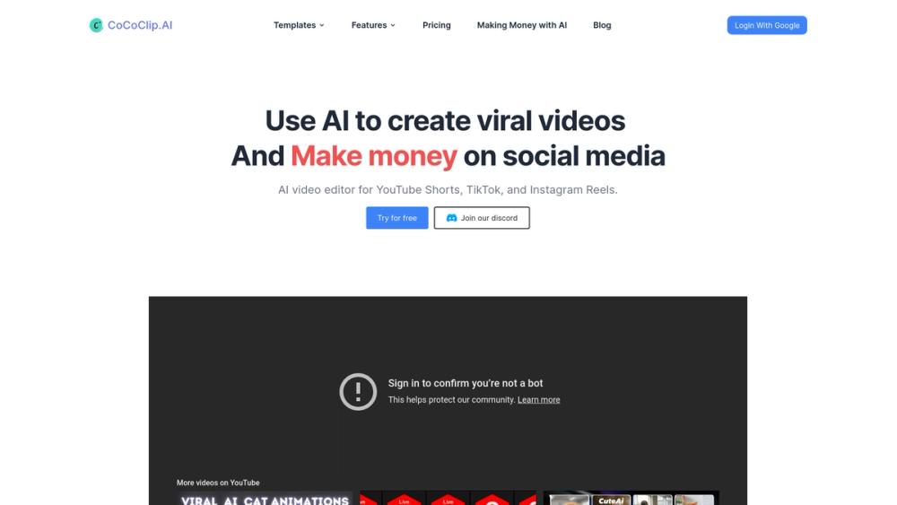 image for CoCoClip.AI