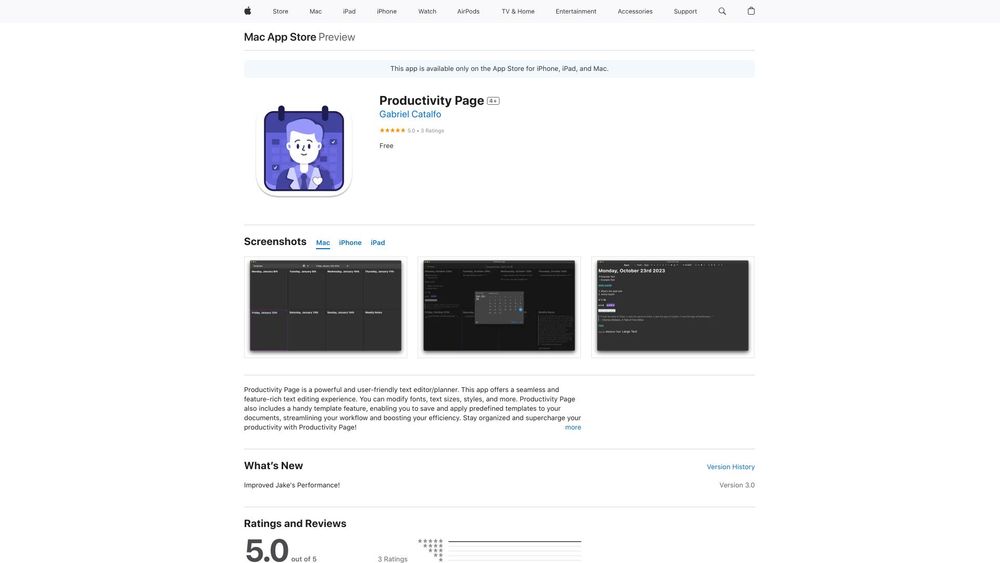 image for Productivity Page