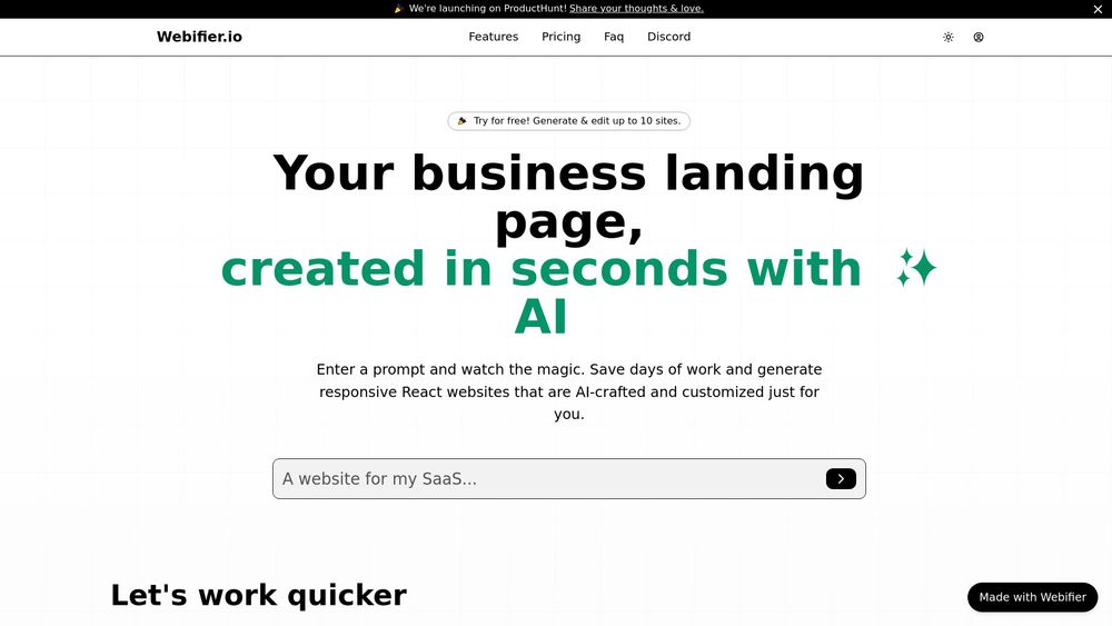 image for Webifier.io