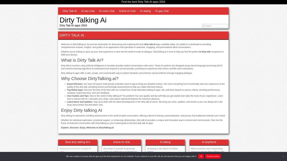 image for Dirty talking AI