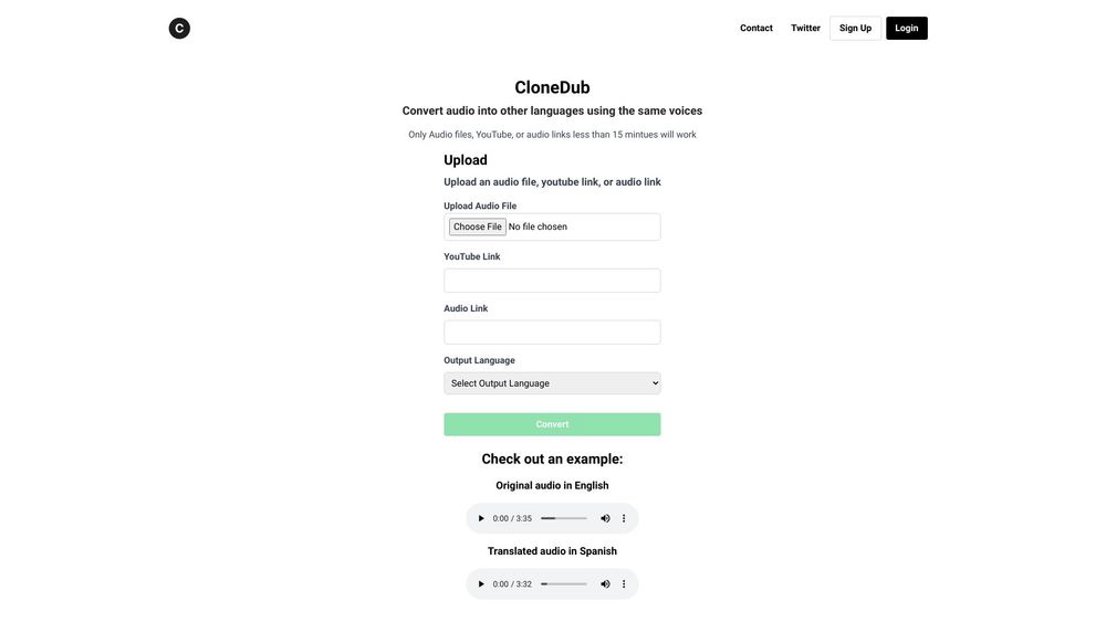 image for CloneDub