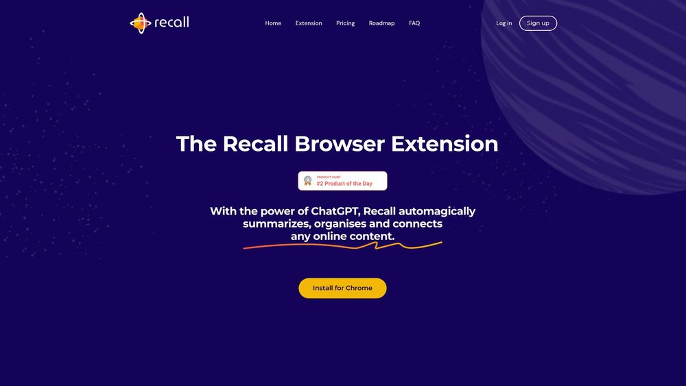 image for Recall Browser Extension